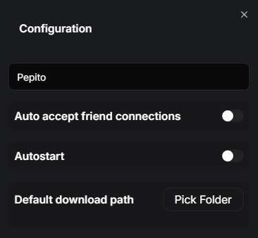Client App Screenshot